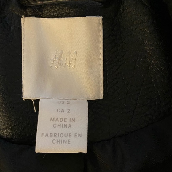 H&M Faux leather jacket - Picture 2 of 3